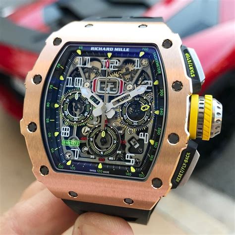 rose gold richard mille rm11|rm 11 03 price.